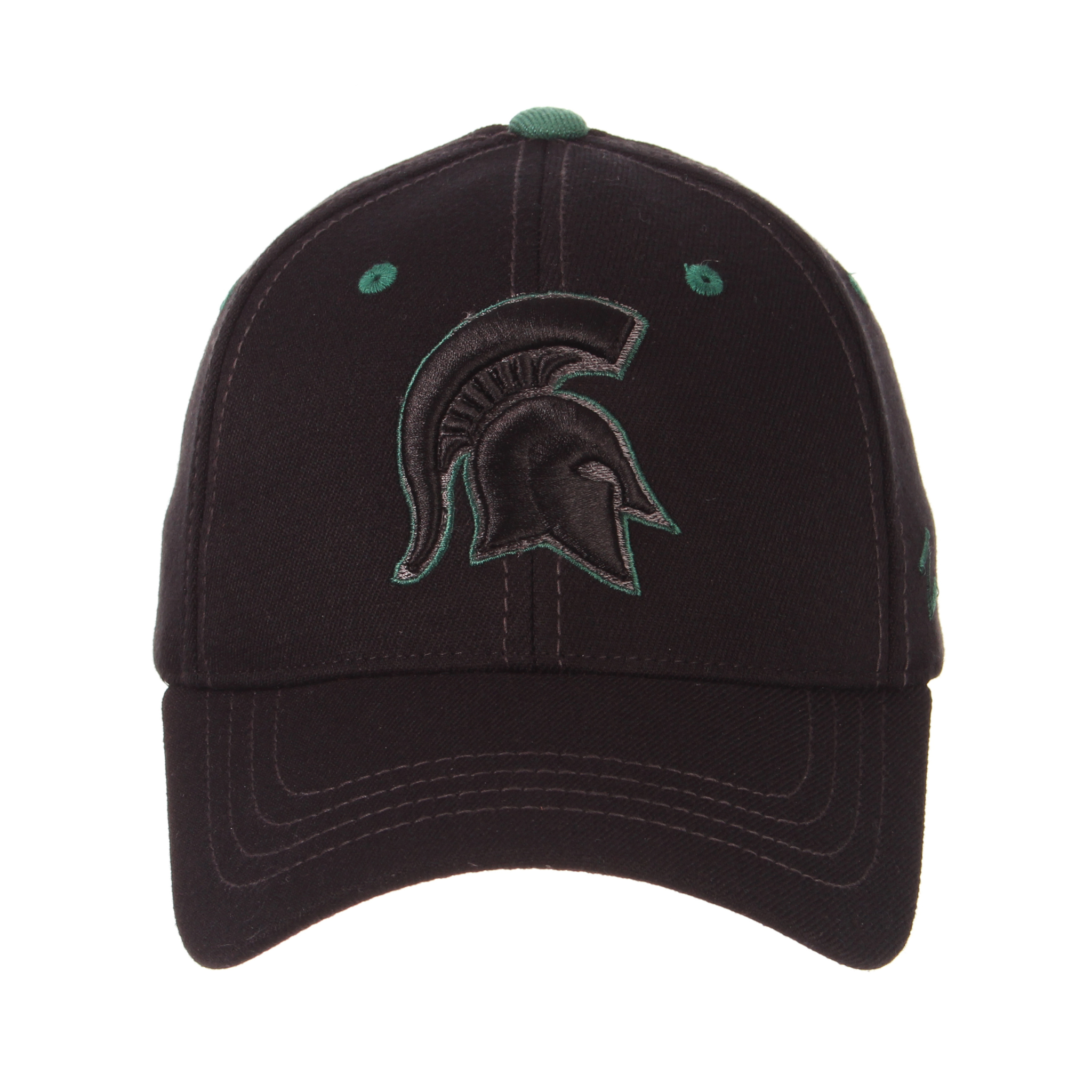 Dark Forest Green/ White Colorado State Rams Hat by Zephyr