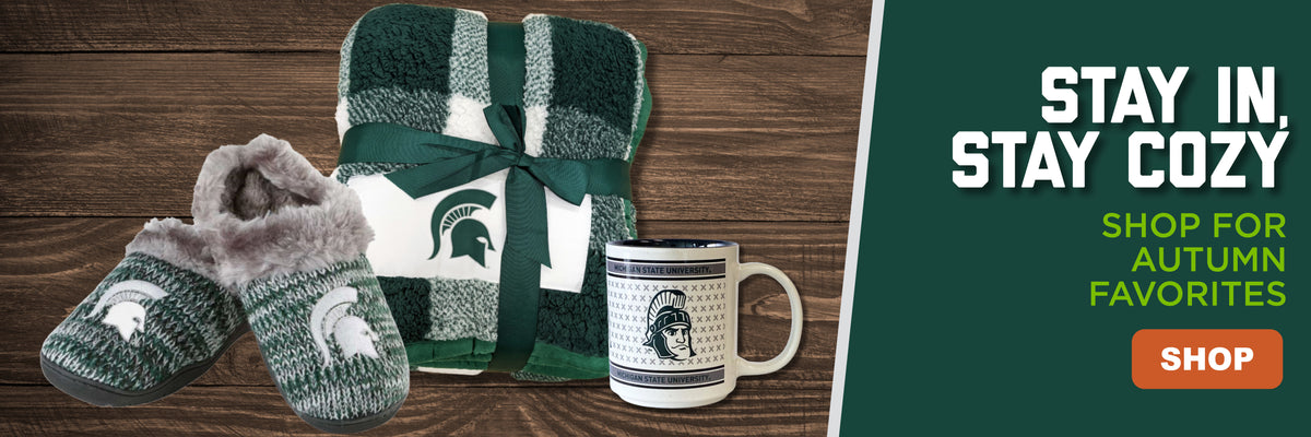 Michigan State University Poncho Heavy Weight Adult Hooded Poncho