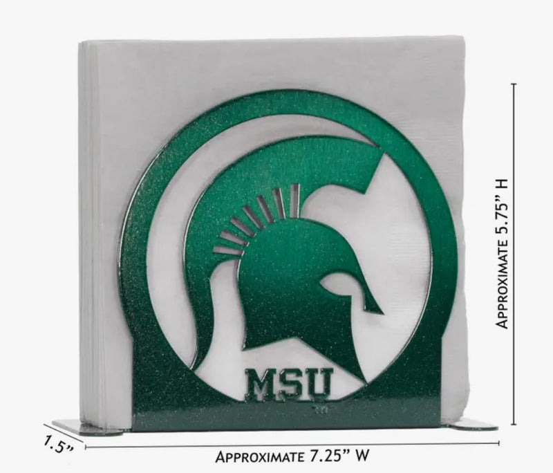Michigan State Spartans Metal Napkin/Letter Holder