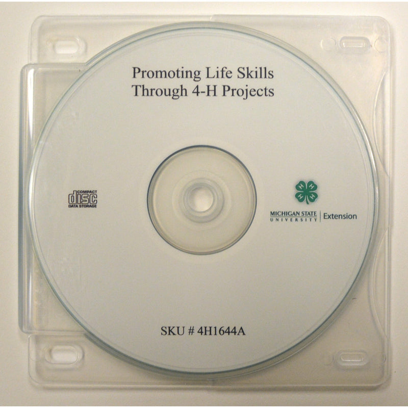 CD titled "Promoting Life Skills Through 4-H Projects Workshop"