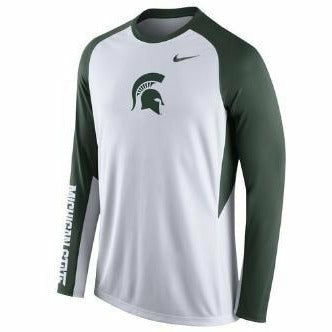 Nike Michigan State Spartans Elite Shooting Long Sleeve Shirt
